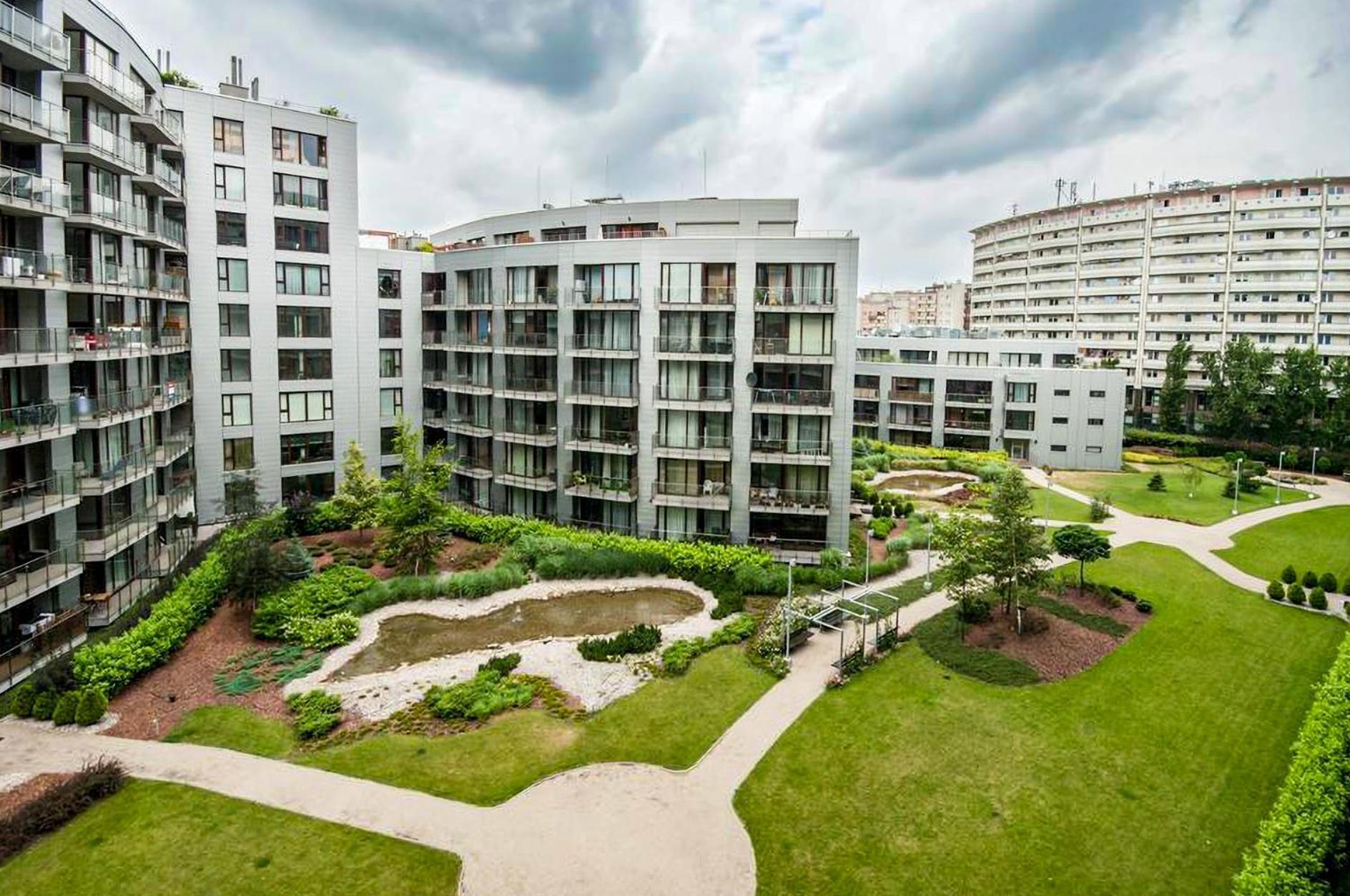 Apartamenty Triton Park Варшава Екстериор снимка