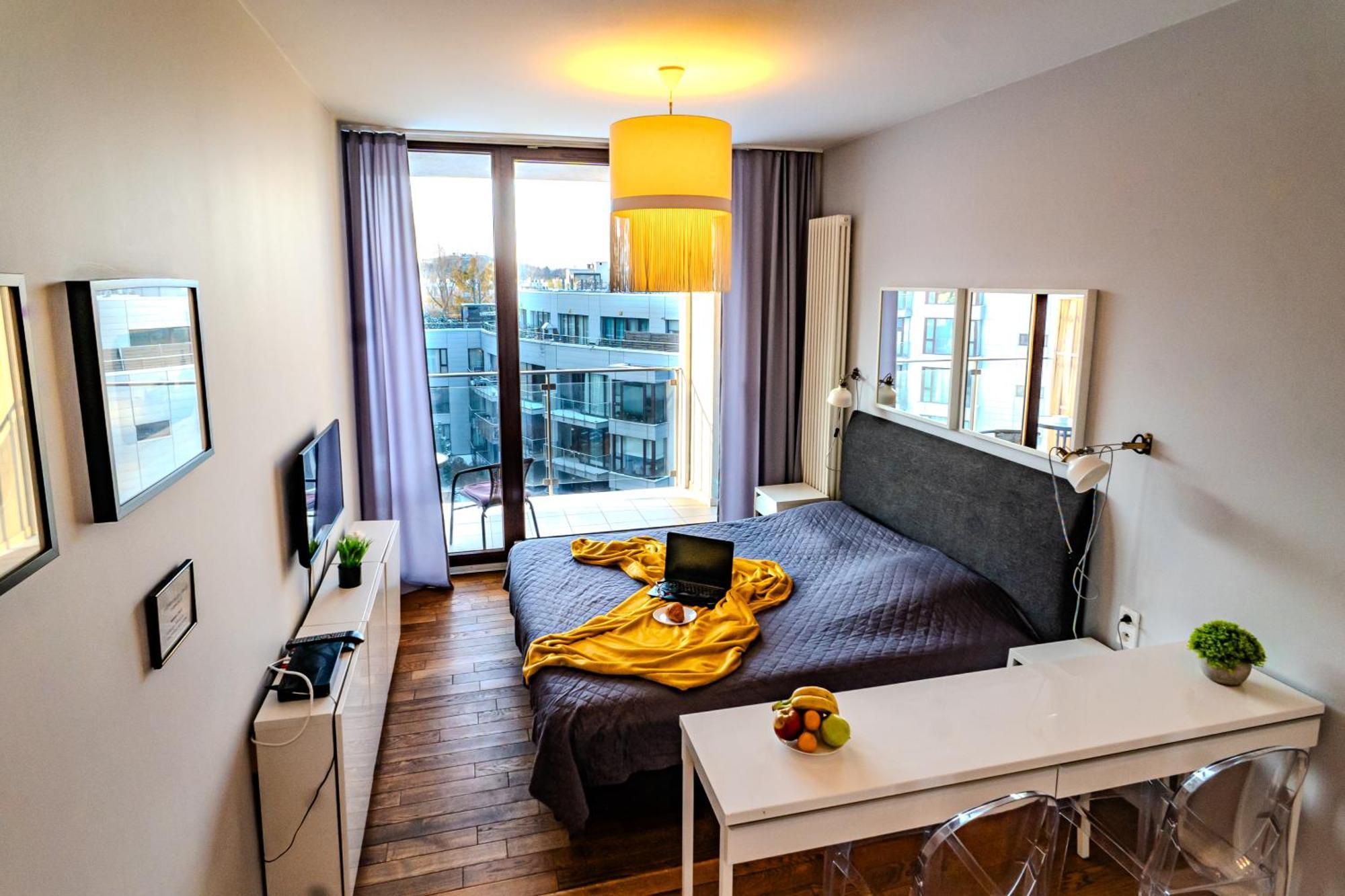 Apartamenty Triton Park Варшава Стая снимка